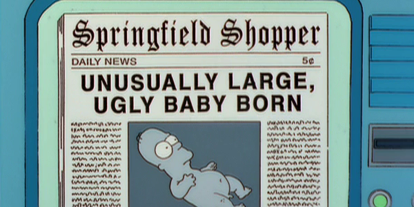 [심슨] "아이가 태어나자 고로시 시전한 주민들."_1.png