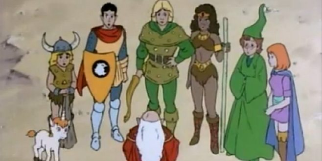 D&D) 1983년 던전앤드래곤 애니메이션 내용 요약_1.webp