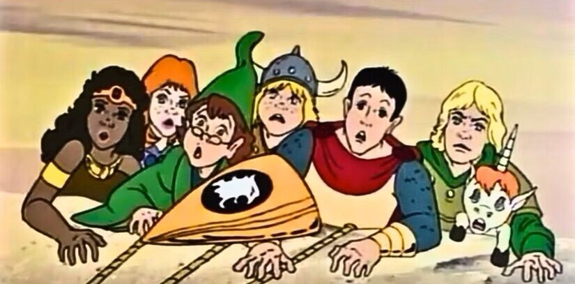 D&D) 1983년 던전앤드래곤 애니메이션 내용 요약_3.jpg