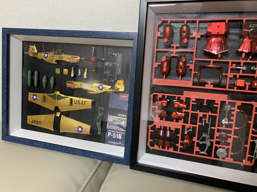 아카데미 1/72 P-51B 무스탕 액자 입니다._9.jpg