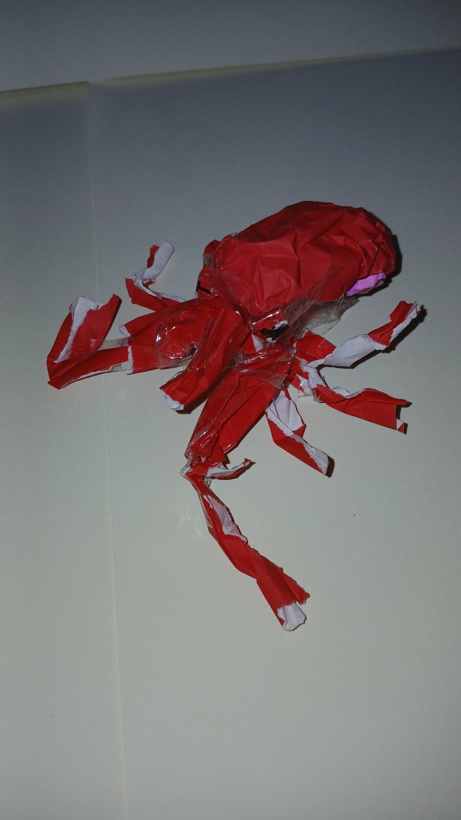 만들기) 허접하게 만든 색종이 모형 (매미,라프라스,문어,코끼리)_9.jpg