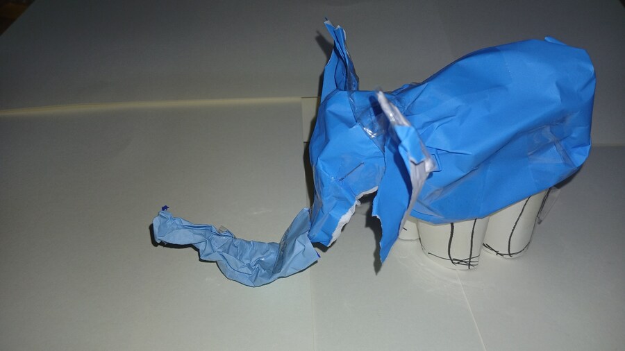 만들기) 허접하게 만든 색종이 모형 (매미,라프라스,문어,코끼리)_14.jpg