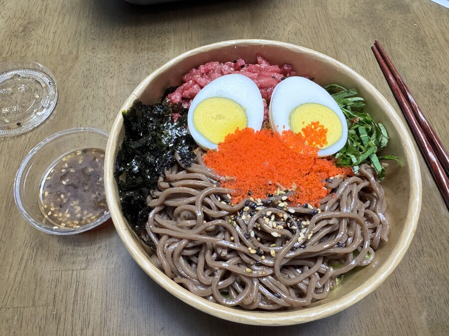 최근에 먹은 것들입니다. (육회들기름비빔면, 냉면 등)_1.jpg