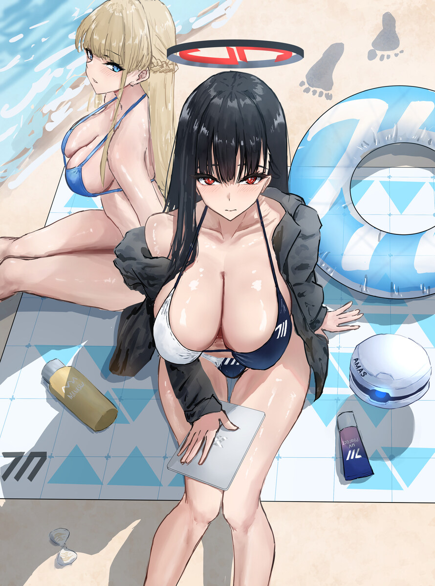 블루아카) 오늘만 지나면 다시 휴가가 와요!_9.jpg