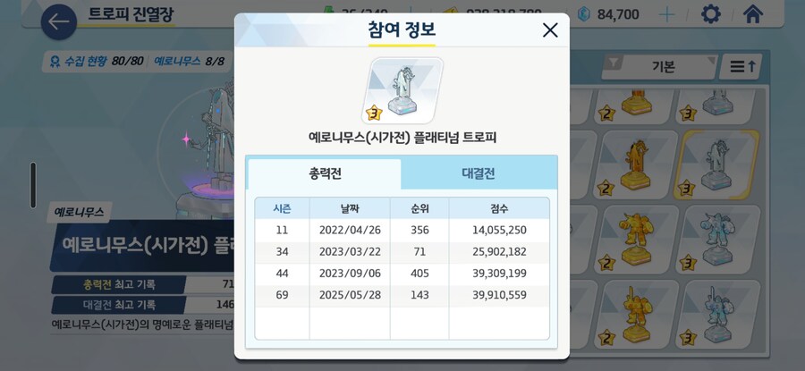 블루아카) 오랜만에 in100 달성_1.jpg