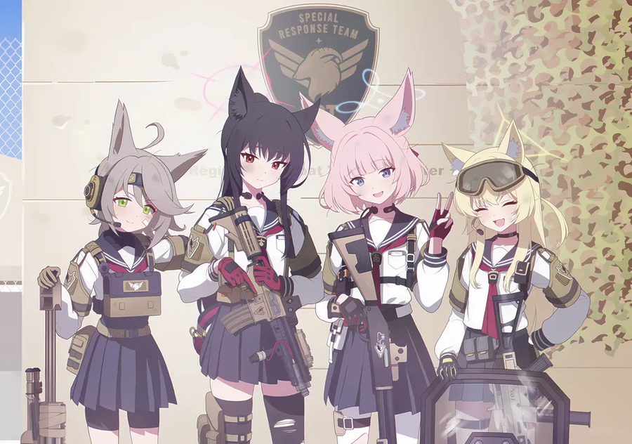 블루아카) 폭스소대 실장 or 와카모, 이즈나 3격 각?_8.webp