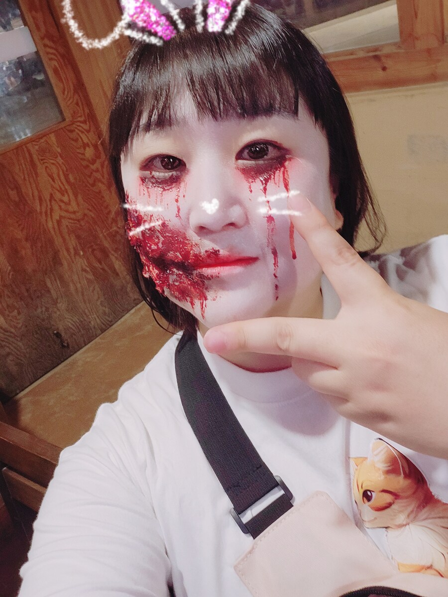 [무서움] 3년만에 다시 찾은 한국민속촌 귀신분장 했어요_6.jpg