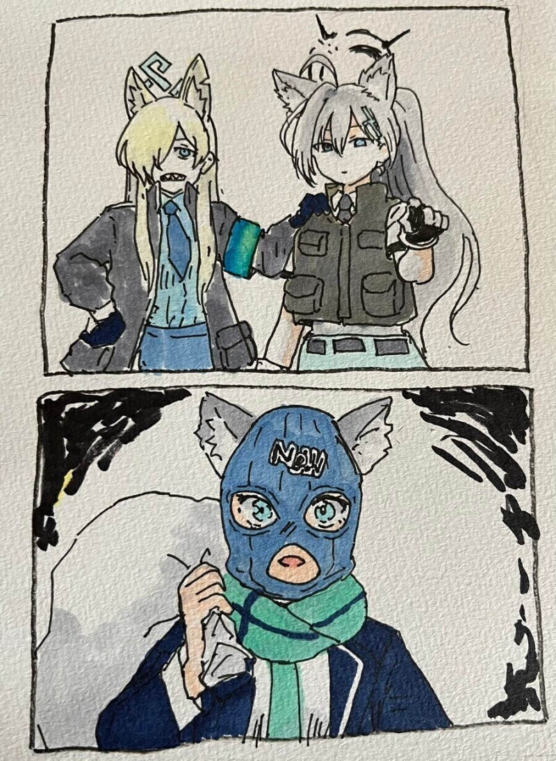 블루아카) 발키리에 들어간 살로코 만화.manhwa_1.jpg