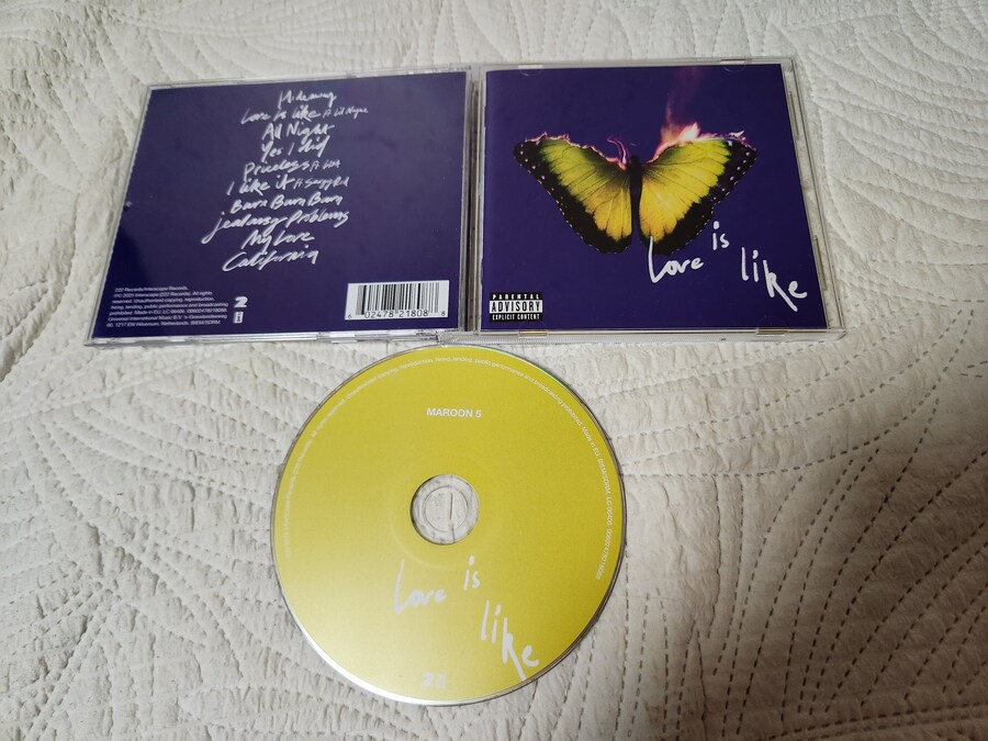 MAROON 5 신보 LOVE IS LIKE_1.jpg