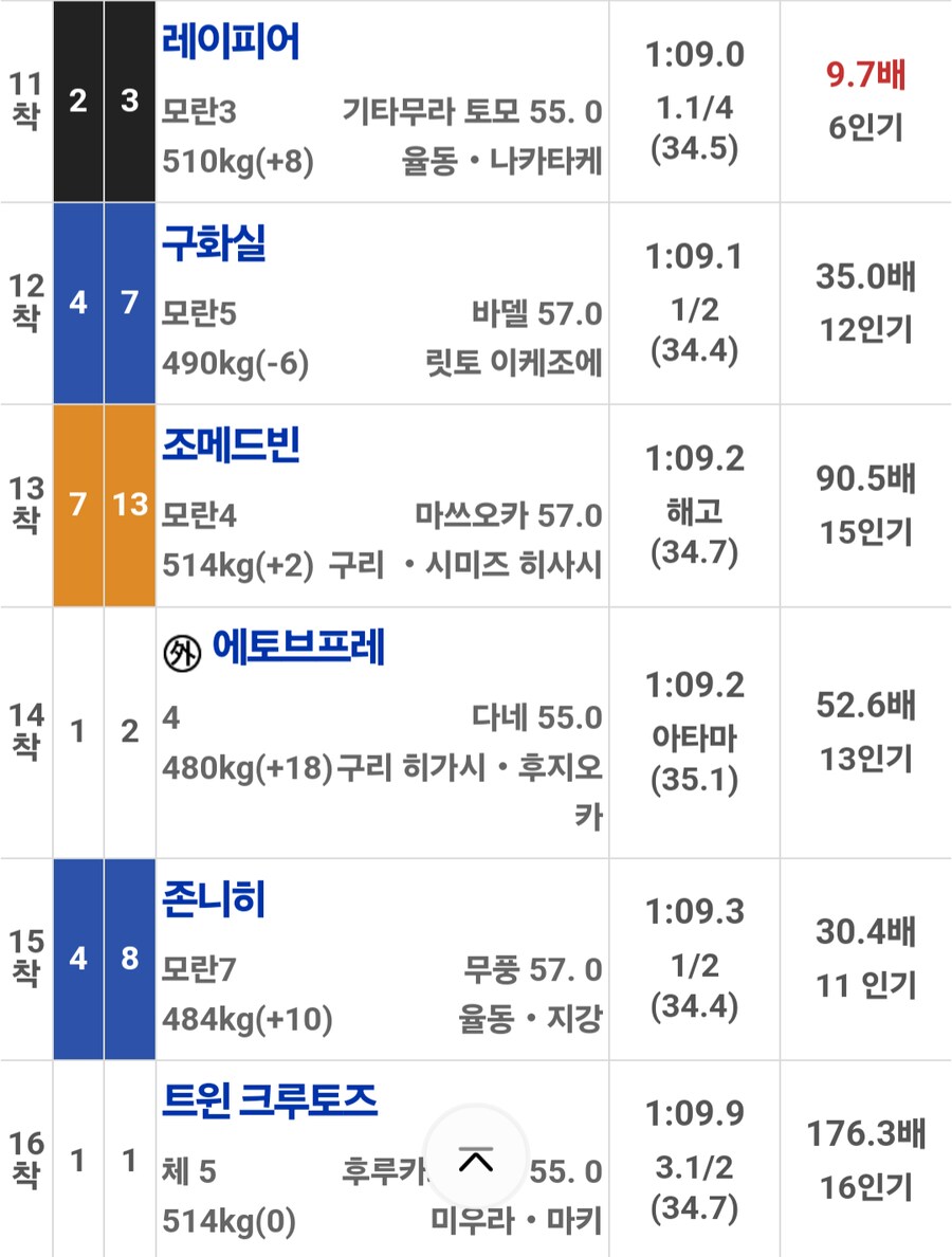 경마, 말딸)킨랜드 컵 결과_3.png
