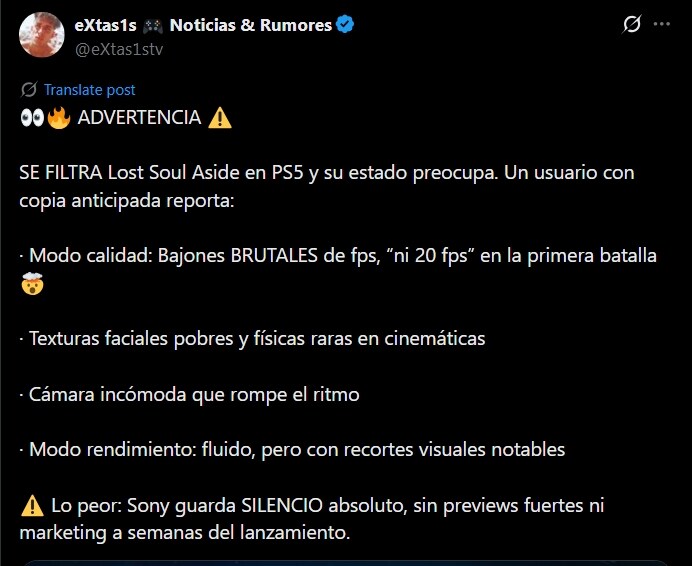 PS5용 로스트 소울 어사이드 가 유출되었는데, 현재 상황이 우려스럽습니다_2.jpg
