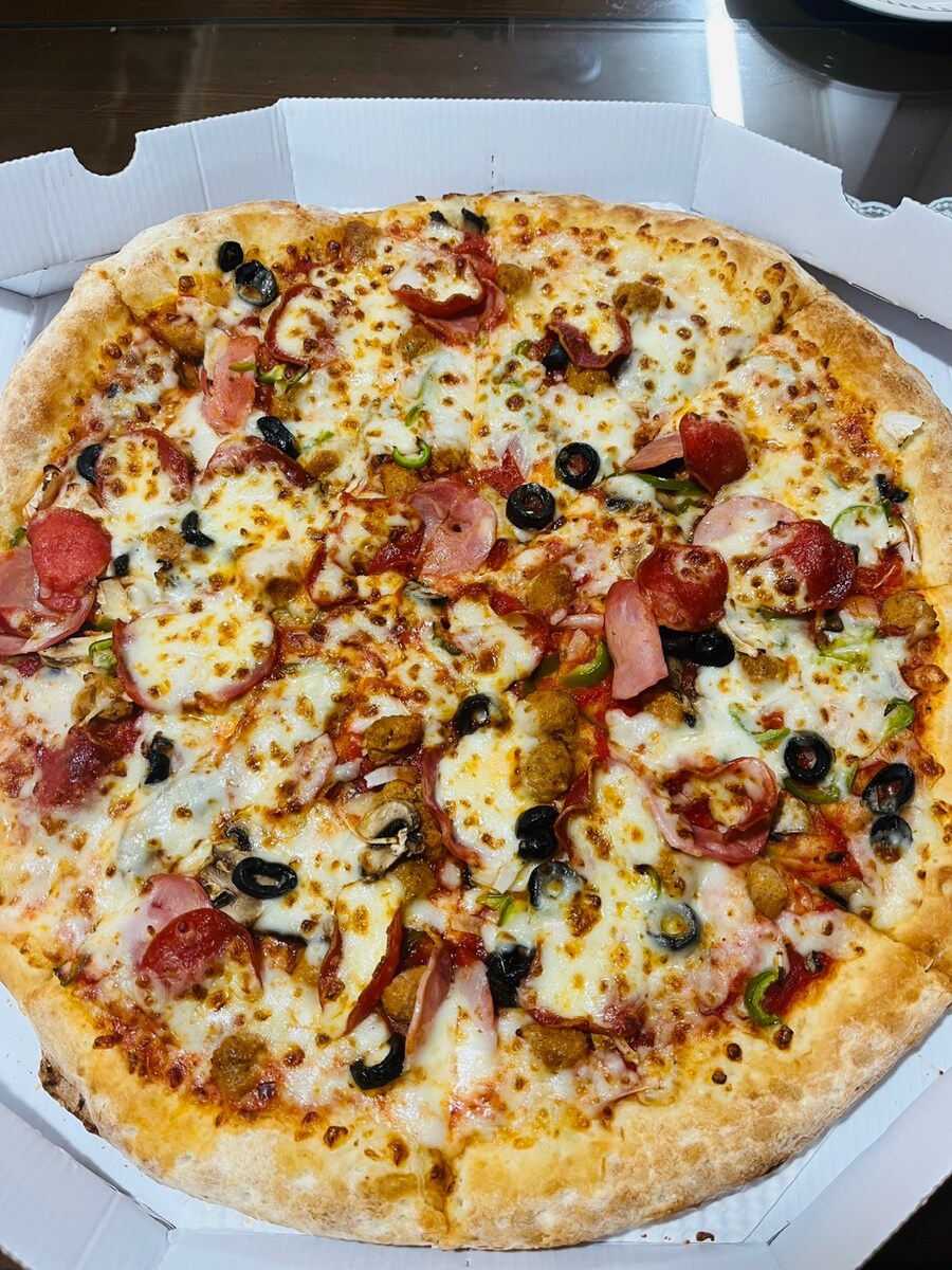 파파존스 수퍼파파스 패밀리 사이즈