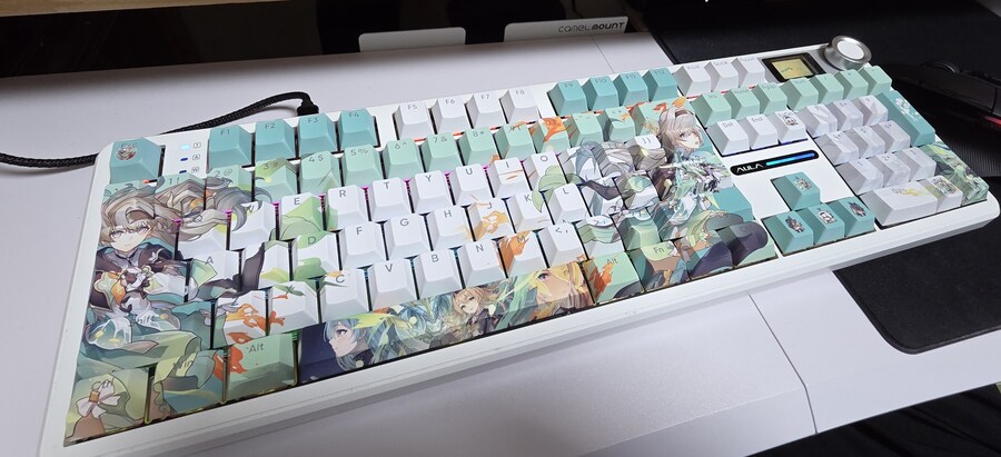 독거미 키보드(f108 pro) 키캡 바꿔봄_1.jpg