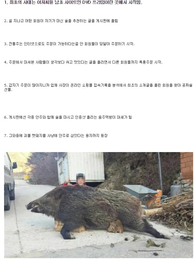이새끼들 개구라치네 마티즈만한 맷돼지가 어디있어?_1.png