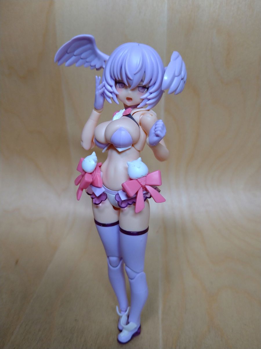 [코토부키야] PUNI☆MOFU 샤오 가조립 & 특전 파츠 조합 사진_9.jpg