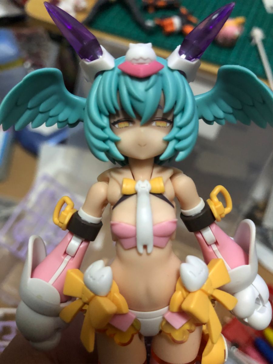 [코토부키야] PUNI☆MOFU 샤오 가조립 & 특전 파츠 조합 사진_30.jpg