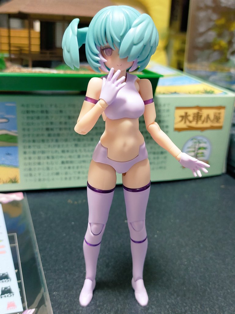 [코토부키야] PUNI☆MOFU 샤오 가조립 & 특전 파츠 조합 사진_21.jpg