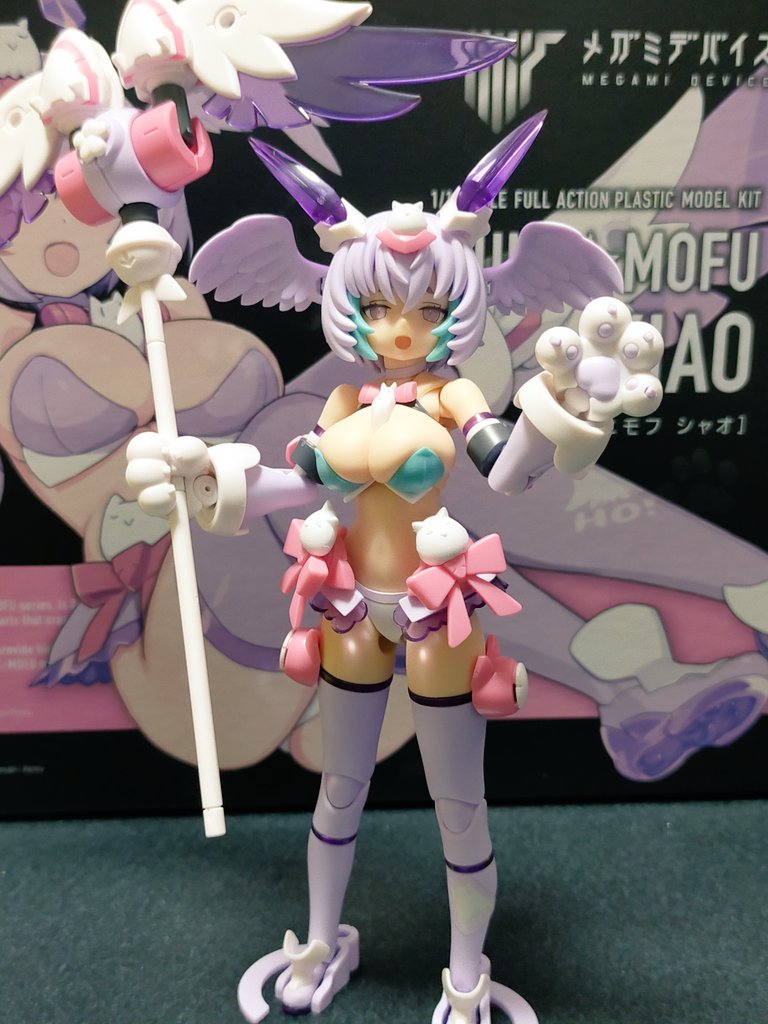 [코토부키야] PUNI☆MOFU 샤오 가조립 & 특전 파츠 조합 사진_22.jpg