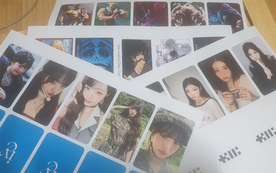 수제 포토카드 만들기 2탄 (이일릿 원희, 아이브 장원영 등등).mp4_1.jpg