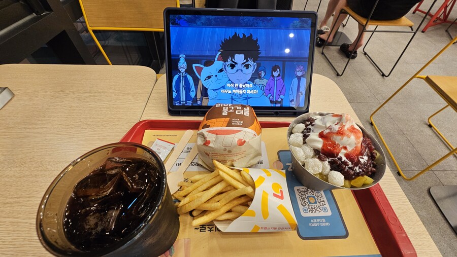 오늘도 롯데리아 팥빙수!_1.jpg