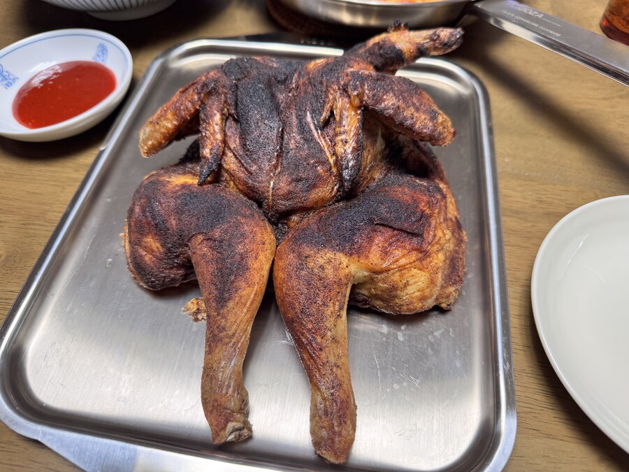 남편 생일상으로 오븐 통구이 치킨_4.jpg