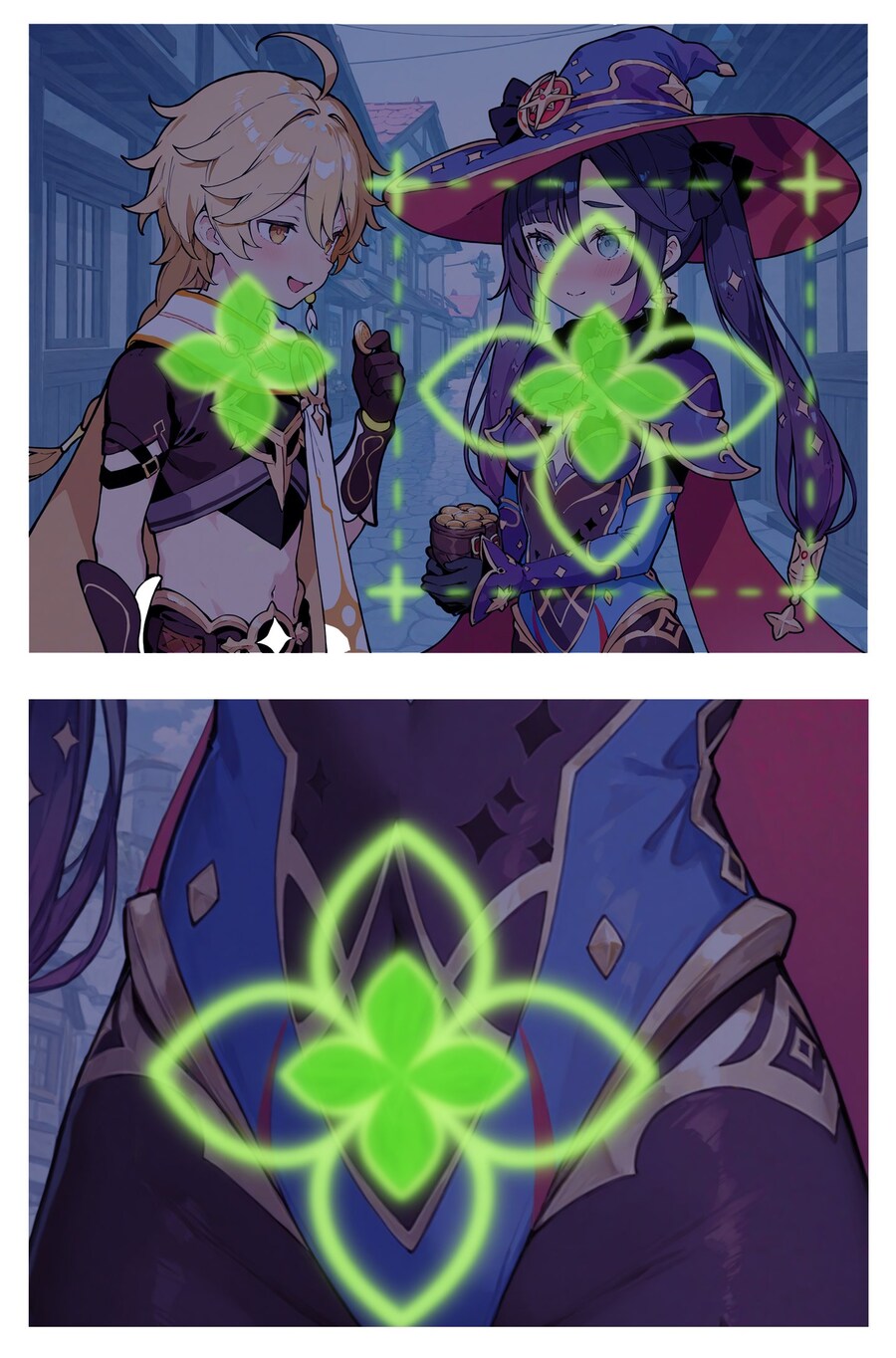 [원신] 너른 헤아림 시전하는 나히다_2.jpg