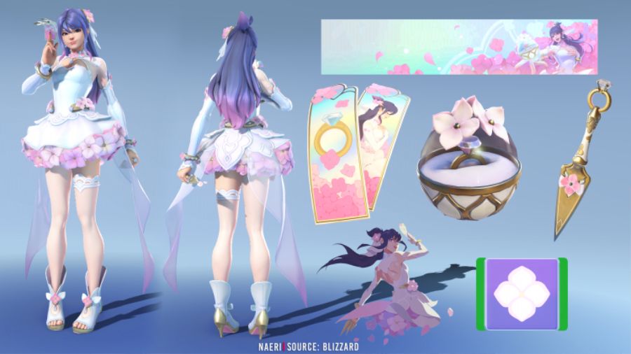 오버워치2 꽃의 꿈 신규 스킨: 키리코, 주노, 아나, 시메트라 🌸_3.jpg