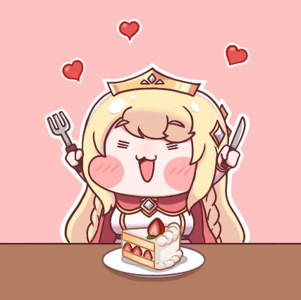 트릭컬)케이크 먹을 생각에 신난 에르핀_1.png