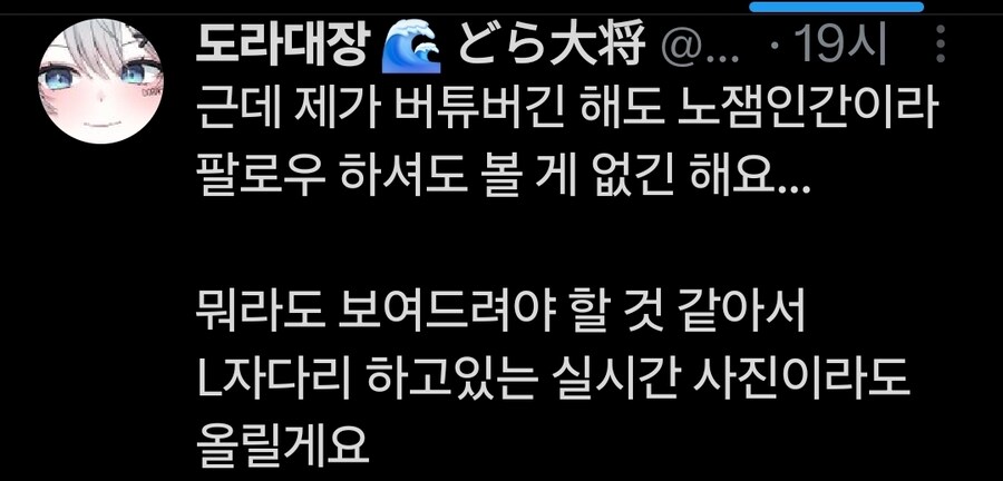 버튜버)무슨무슨법)본인 트위터가 노잼이라는 가오리_2.jpg