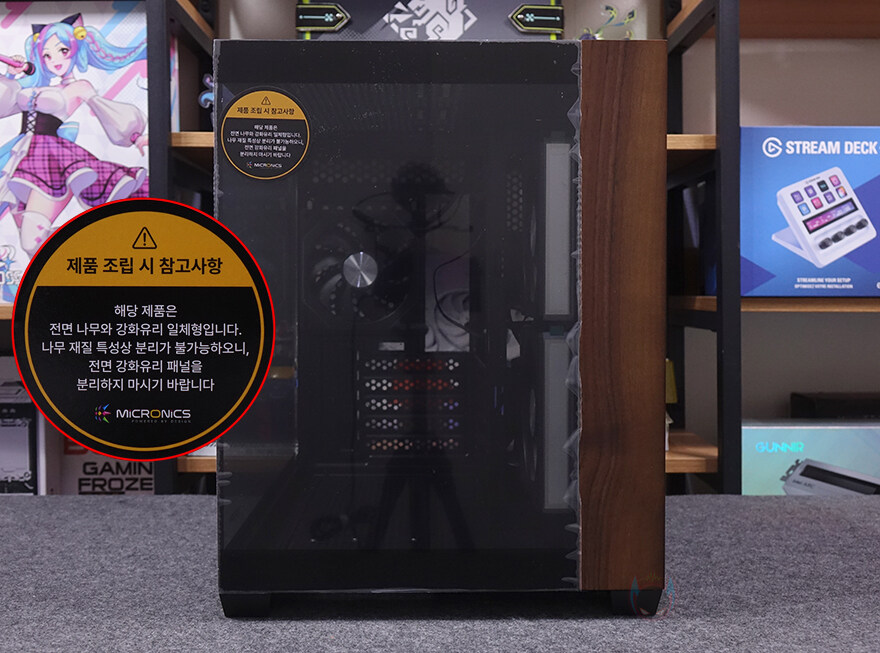 우드 디자인의 가성비 어항케이스! 마이크로닉스 위즈맥스 우드리안 프로_12.jpg