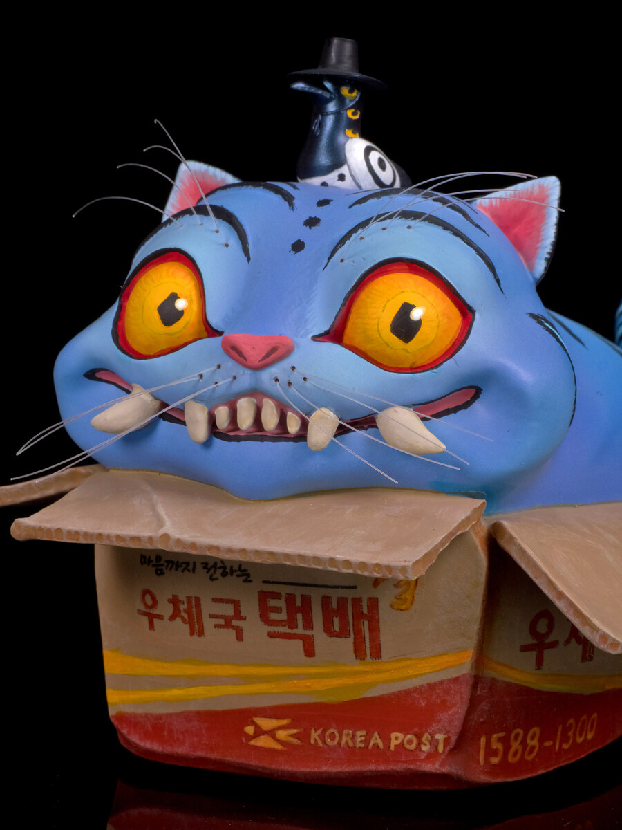 케데헌 호랑이 완성 feat. 우체국 택배 박스_19.jpg