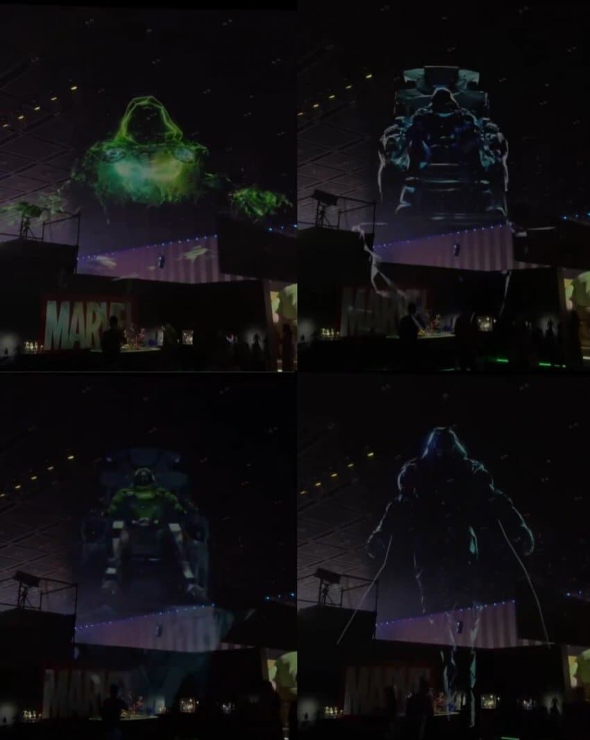 Mcu) 어벤져스 둠스데이 닥터 둠 첫 티저 공개 (라이트쇼)_1.jpg