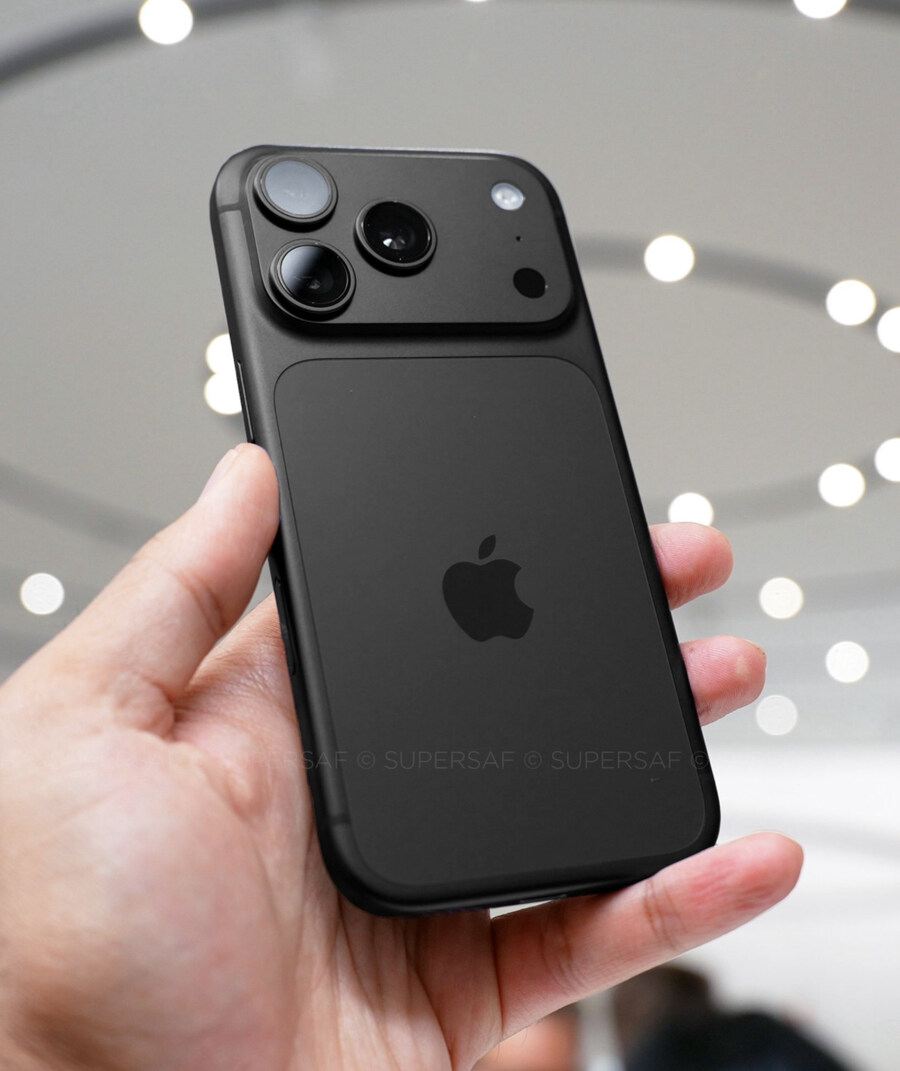 애플 아이폰17 프로, 예상 블랙 실기 모델 이미지_1.jpg