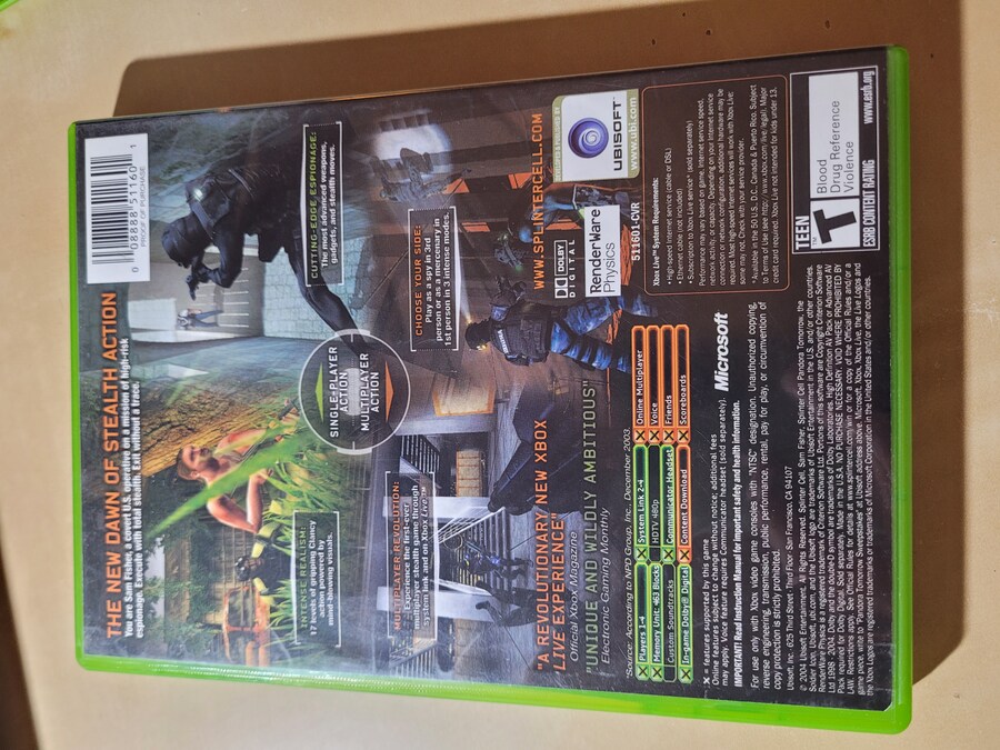 [톰 클랜시] 스플린터 셀 -판도라 투모로우-_3.jpg