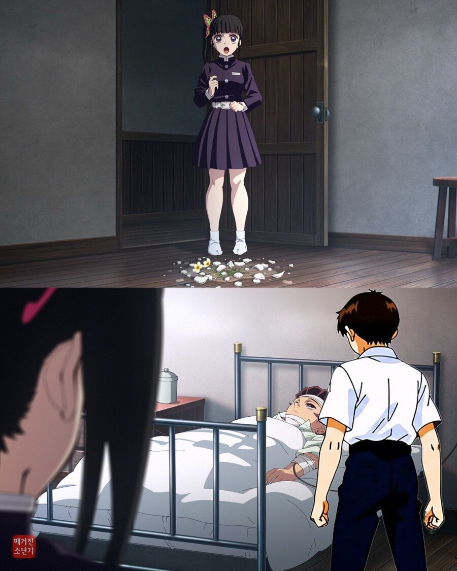 귀멸의칼날]카나오가 병실에서 놀란 이유_1.jpg