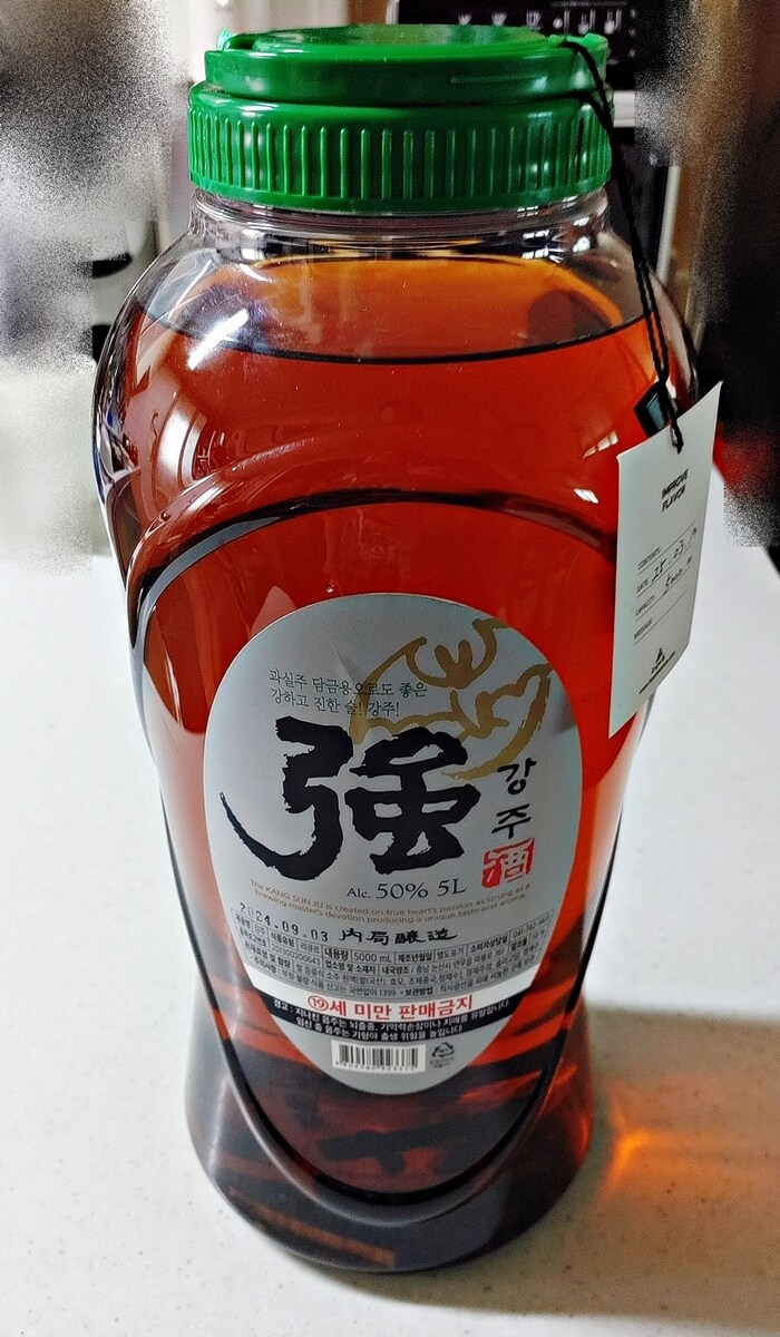 오늘의 음식 - 위스키(?) 제조 6개월차!_1.jpg