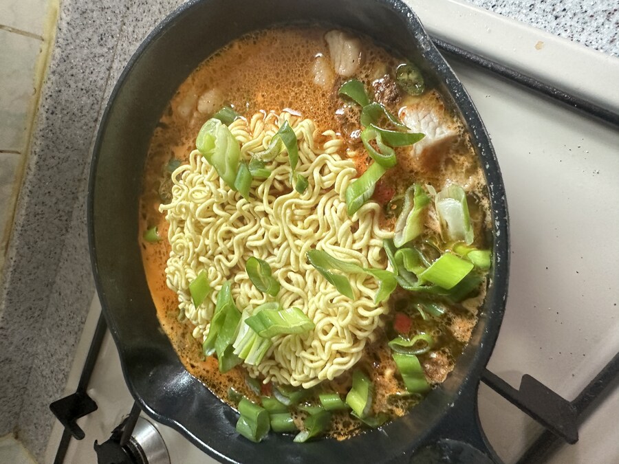 점심으로 맛난 라면밥 만들기_12.jpg