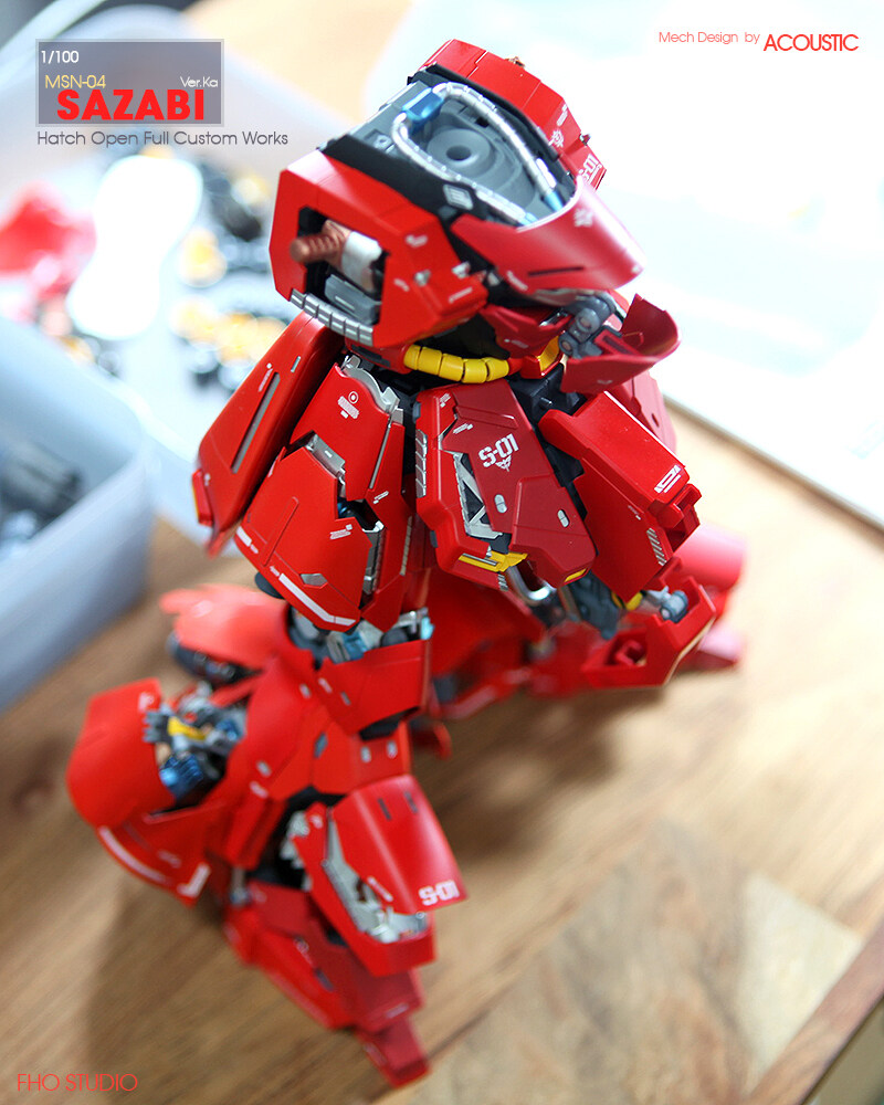 MSN-04 SAZABI Hatch Open Full Custom 제작완성_7.jpg