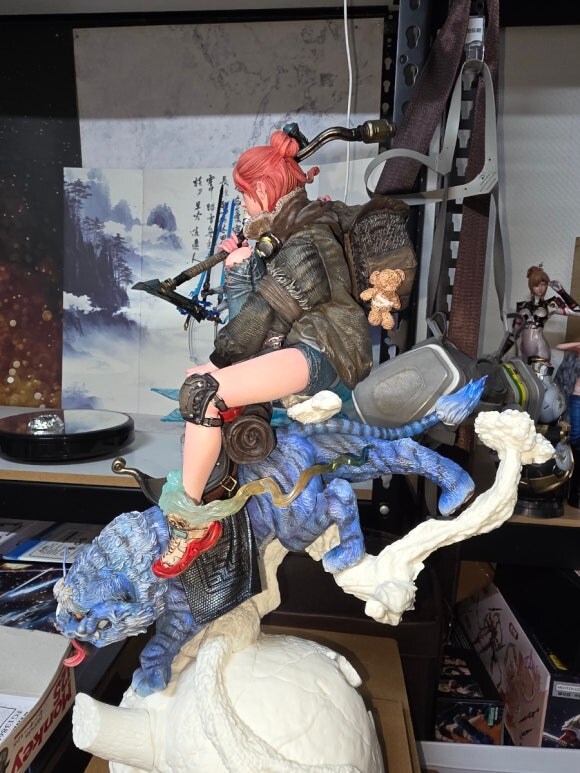 백귀야행 괴이 레진피규어 작업중 입니다_7.jpg