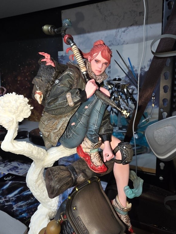 백귀야행 괴이 레진피규어 작업중 입니다_9.jpg