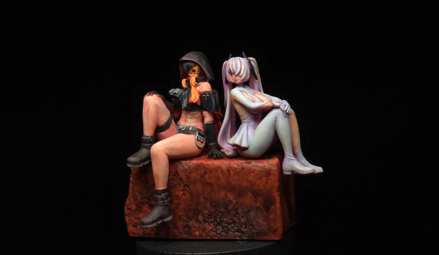 붓도색] 니케 - 신데렐라,그레이브 1/35_9.jpg