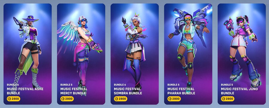 오버워치) 뮤직 페스티발 스킨 장식품들_1.png