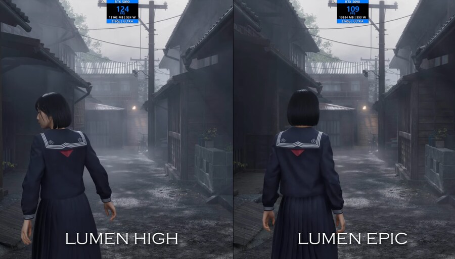 사일런트 힐 F - Lumen 옵션 ON / OFF 비교_14.png