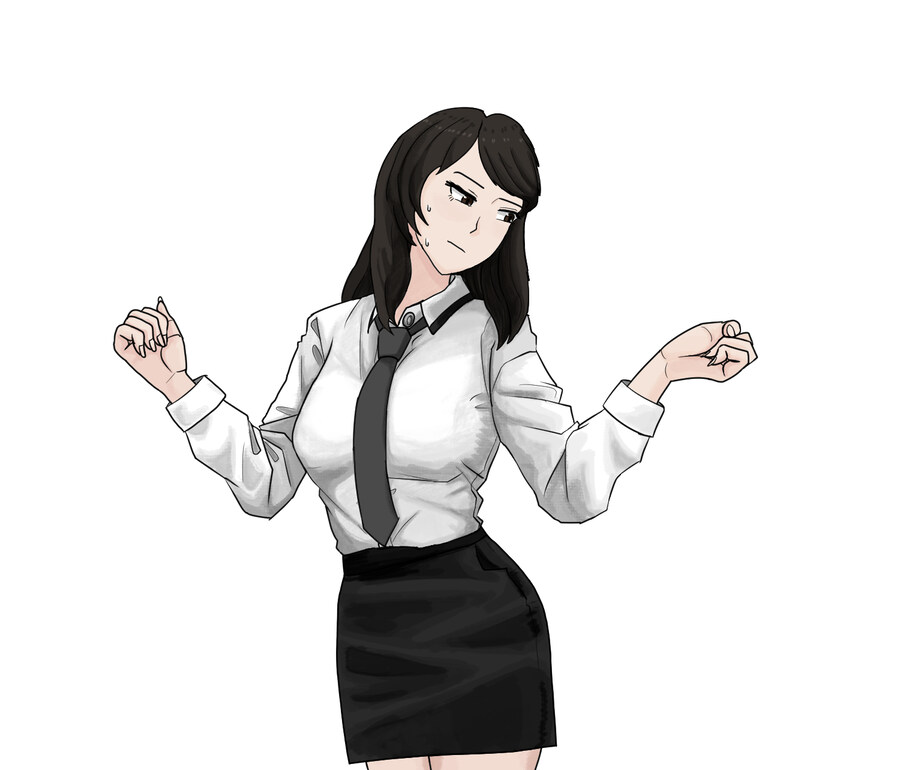 이번에도 교복입은 친구를 그려봤어요._1.jpg