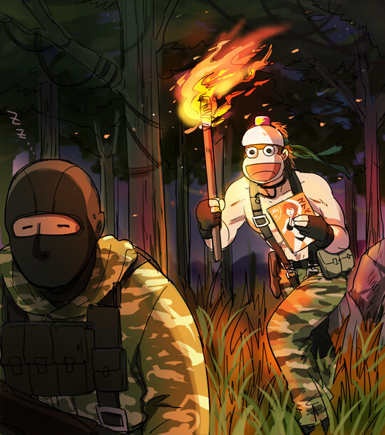 메탈기어) 메기솔 전설의 원숭이 근황_1.jpg