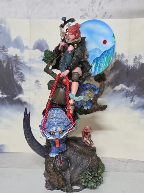 미도색 레진피규어를 완성해봅니다_10.jpg