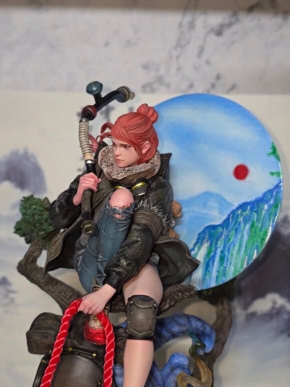 미도색 레진피규어를 완성해봅니다_11.jpg