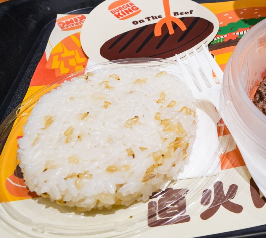 일본 버거킹 한정메뉴 - 라이스 온 더 비프_7.jpg