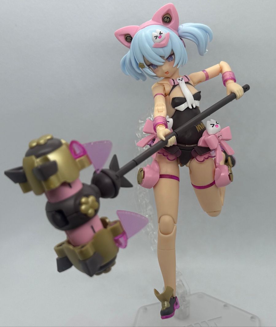 [코토부키야] PUNI☆MOFU 쿠로마오 가조립 + 노멀 마오 나열 사진_14.jpg