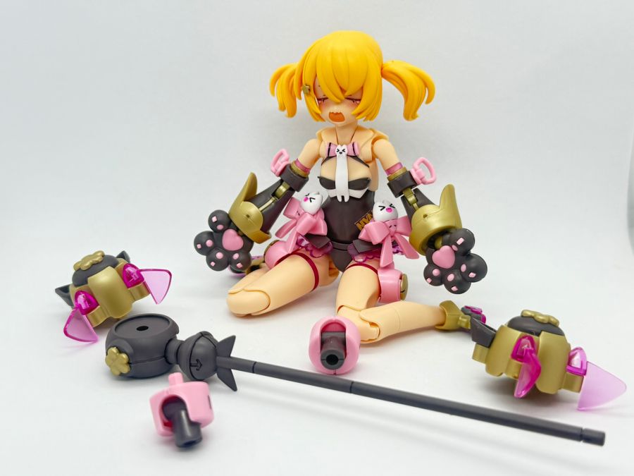 [코토부키야] PUNI☆MOFU 쿠로마오 가조립 + 노멀 마오 나열 사진_16.jpg